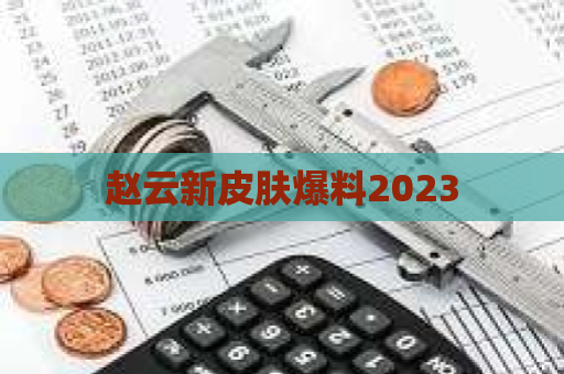 赵云新皮肤爆料2023